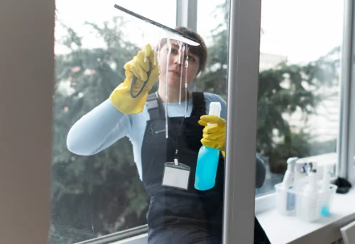 Nettoyage de vitres intérieures et extérieures à Villebois